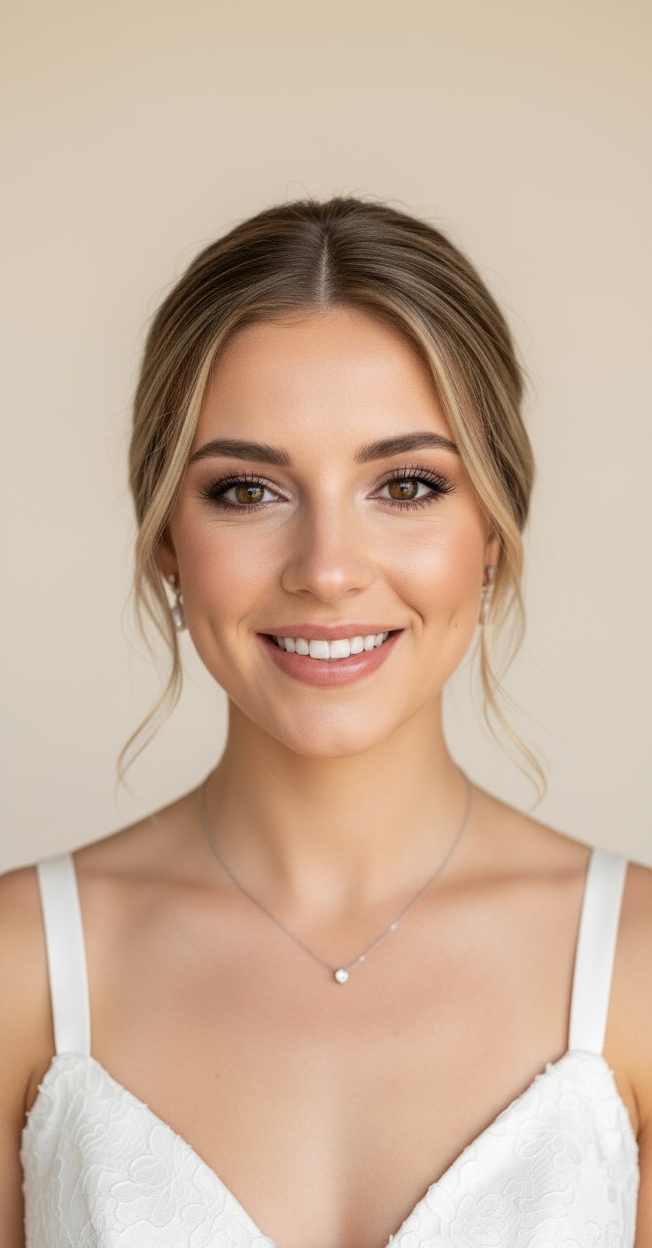 After Loose Updo For Wedding